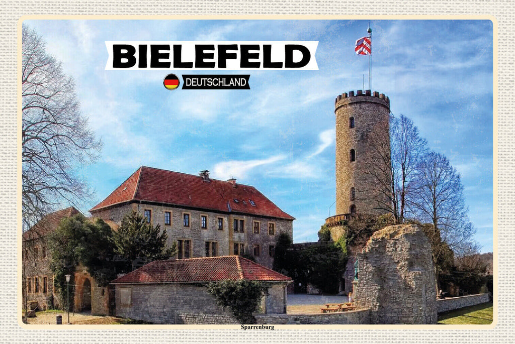 Schild Spruch Bielefeld Deutschland Sparrenburg JW