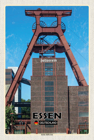 Schild Spruch Essen Deutschland Zeche Zollverein JW