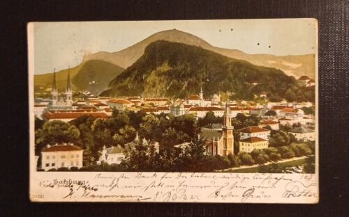 Salzburg Mit Kapuzinerberg Und Gaisberg 5341 Ga G