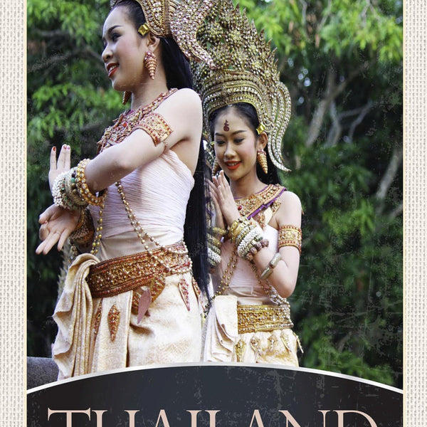 Schild Spruch Thailand Tempel Frauen JW