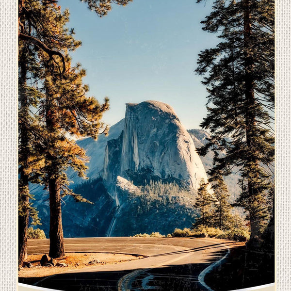 Schild Spruch Yosemite United States of America Vereinigte Staaten von AmerikaJW