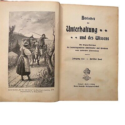 1446 2 x BIBLIOTHEK DER UNTERHALTUNG UND DES WISSENS Band 7 + 12 HC