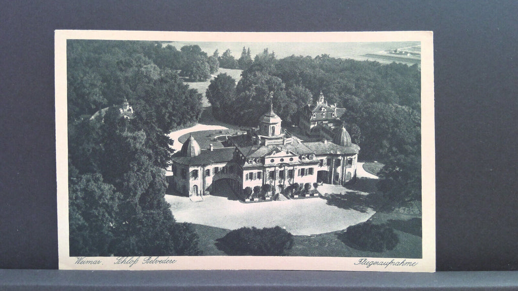 Weimar Schloß Belvedere Fliegeraufnahme JW 650405 C