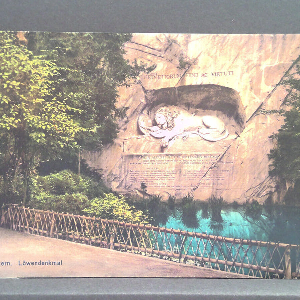 Luzern Schweiz Löwendenkmal JW 650397 C