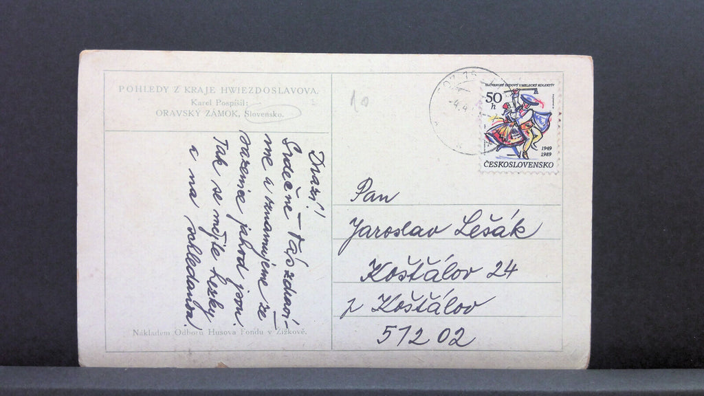 Karel Pospisil Oravsky Zamok Slovensko Gemälde JW 650443 C