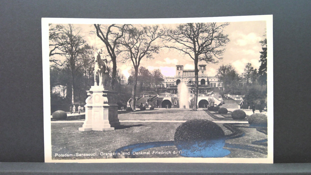 Potsdam Sanssouci Orangerie und Denkmal Friedrich des Großen JW 500182 C