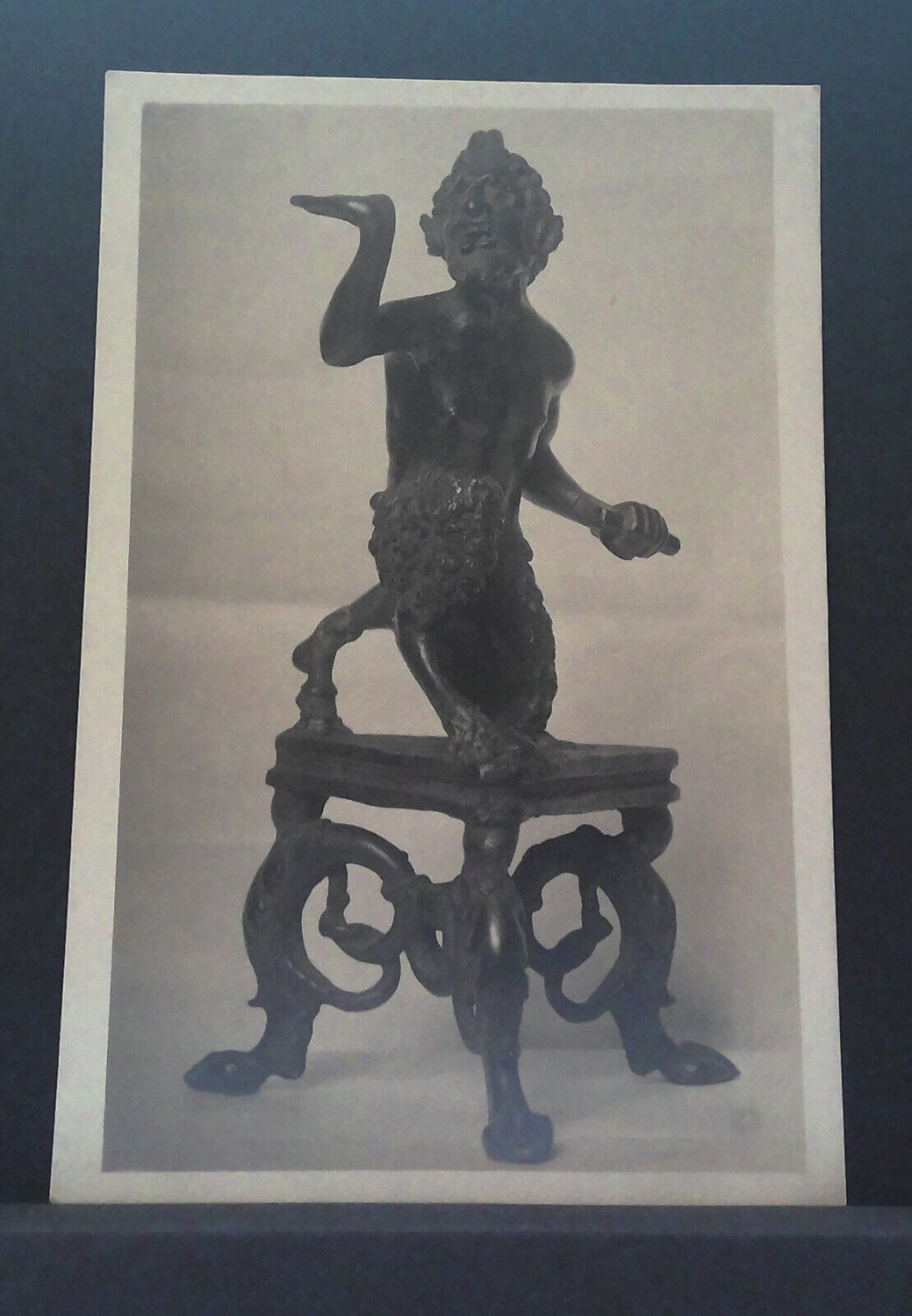 Andrea Briosco Riccio Knieender Satyr Bronze Kunsthist Museum JW 500180 C
