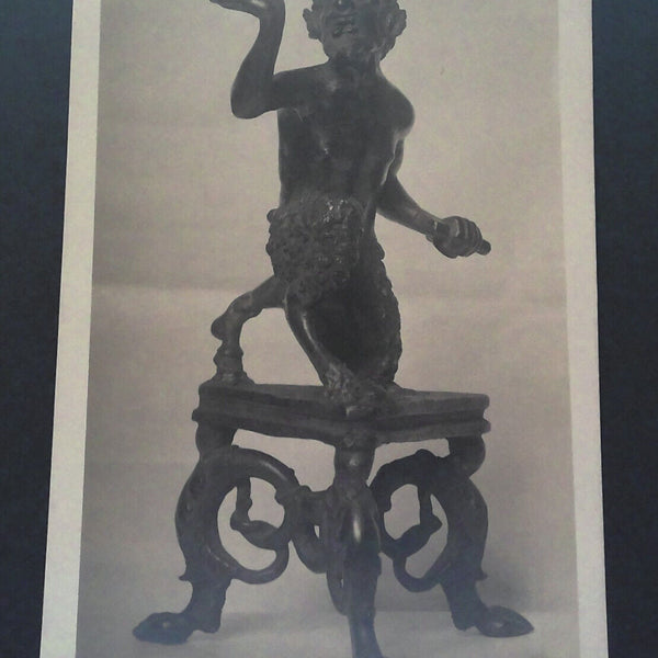 Andrea Briosco Riccio Knieender Satyr Bronze Kunsthist Museum JW 500180 C