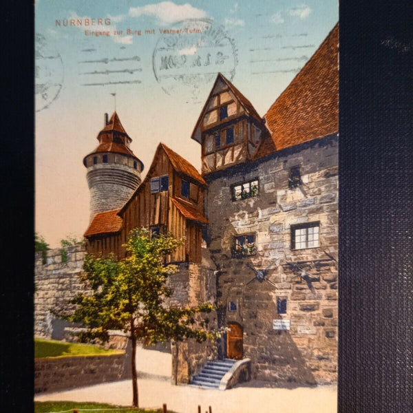 Nürnberg Eingang zur Burg 410520 gr