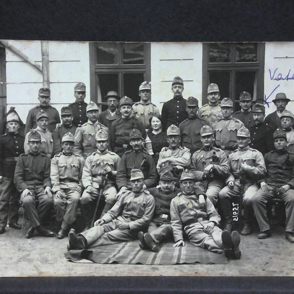 Soldaten Gruppenbild Österreich I. Weltkrieg 403455 jw J