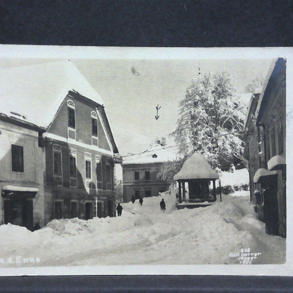 Weyer an der Enns Winter Schnee 600701A jw J
