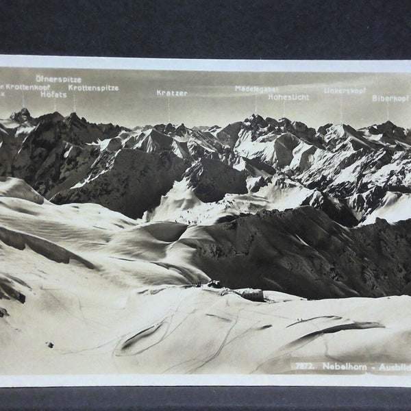 Nebelhorn Ausblick Marchspitze Kreuzeck Krottenkopf 140408 jw J