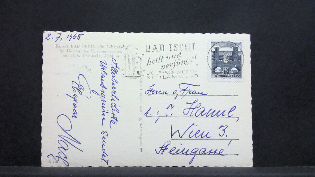 Bad Ischl Hoher Dachstein Leharstadt 12033 jw J