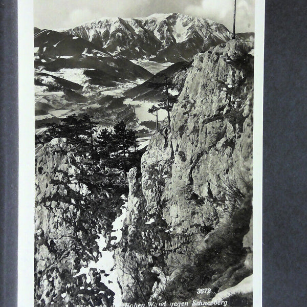 Ausblick von der Hohen Wand gegen Schneeberg 40055 jw J