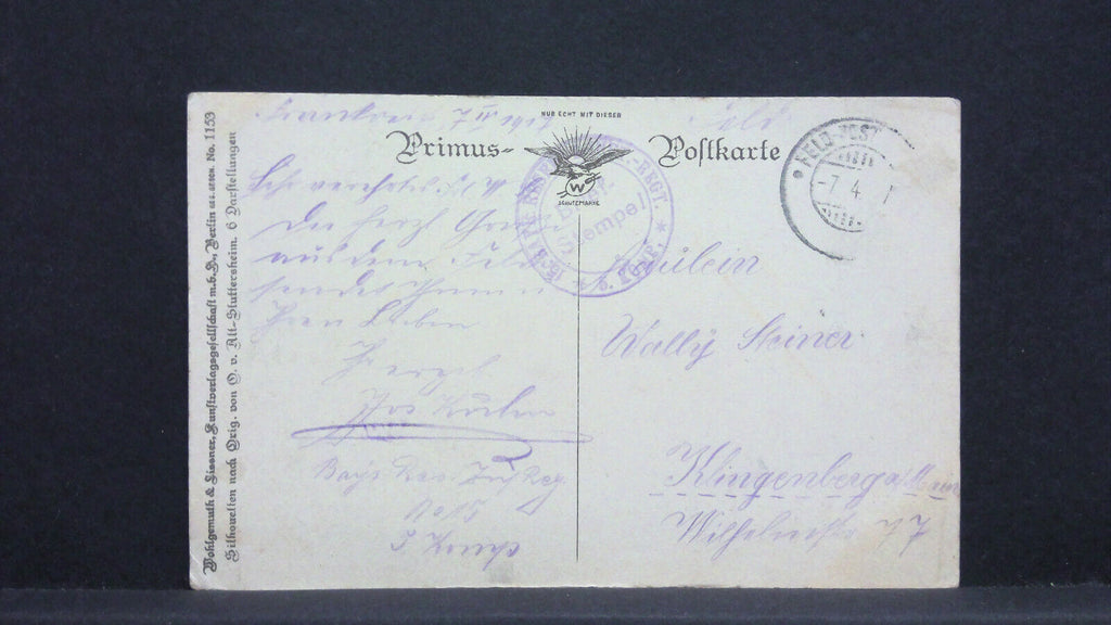 Zum Stelldichein Liebe Künstlerkarte 400462 jw J