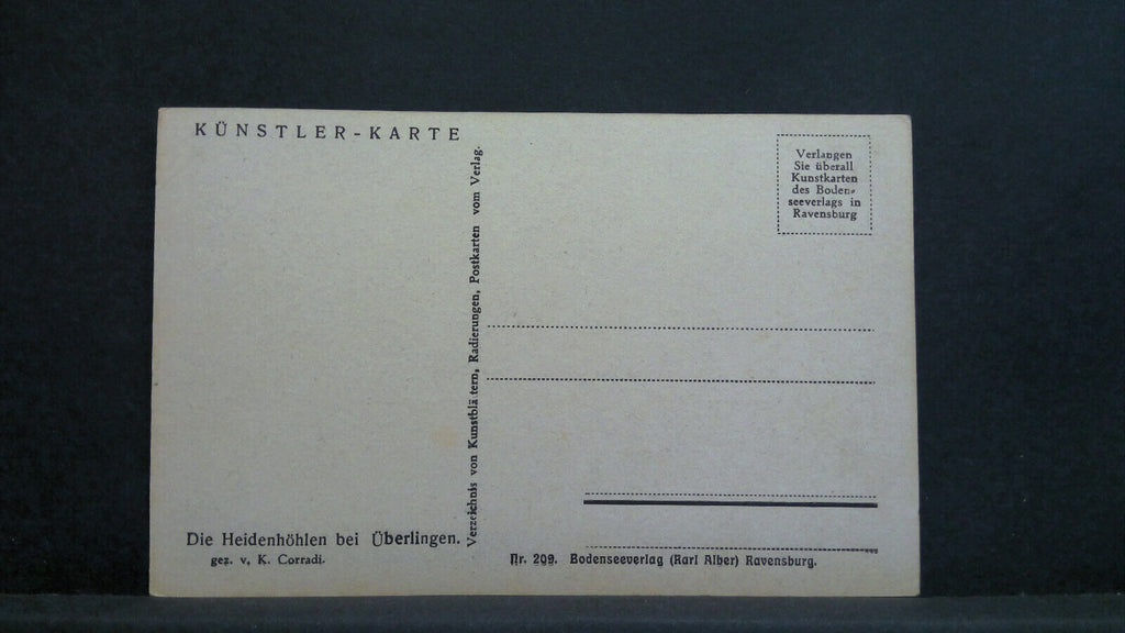 Die Heidenhöhle bei Ueberlingen Gemälde 82012 jw J