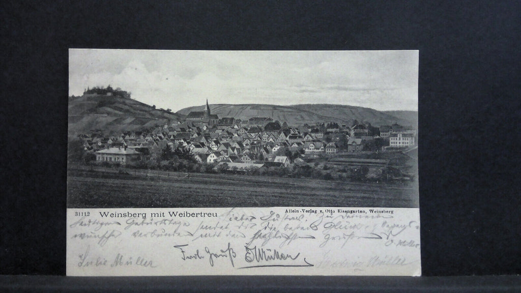 Weinsberg mit Weibertreu Berg Kirche 80190 jw J