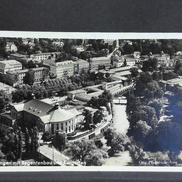 Bad Kissingen mit Regentenbau und Kurgarten Fliegeraufnahme 82035 jw J