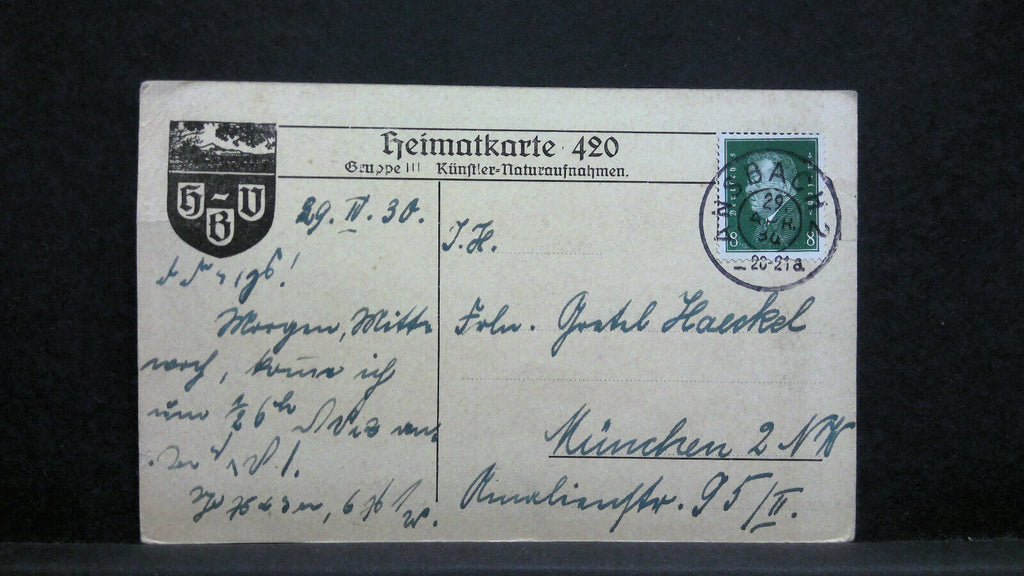 Wasserspiegel Hans Rudolphi Heimkarte 420 20112 jw J