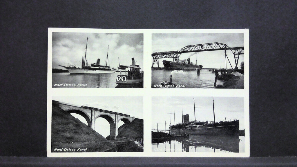 Nord-Ostsee Kanal Schiffe Brücke Eisenbahn 4006641 jw J