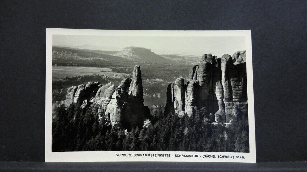Vordere Schrammsteinkette Schrammtor Sächsische Schweiz Berg 180203 jw J