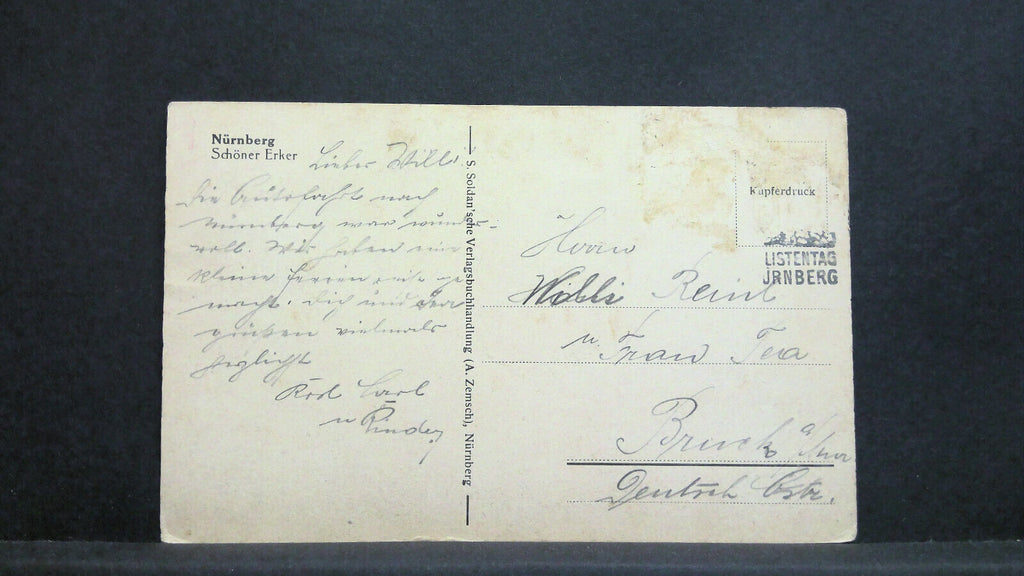 Schöner Erker Nürnberg 718 jw J