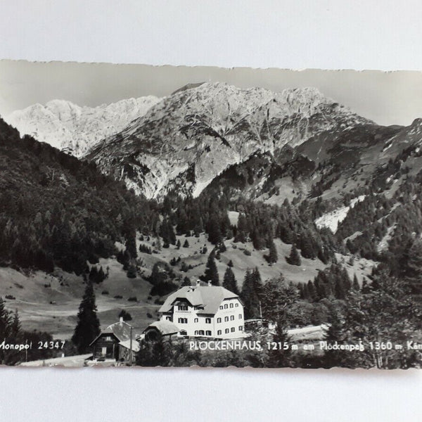 Plockenhaus, 1215m am Plöckenpaß 1360m. Kärnten.20076