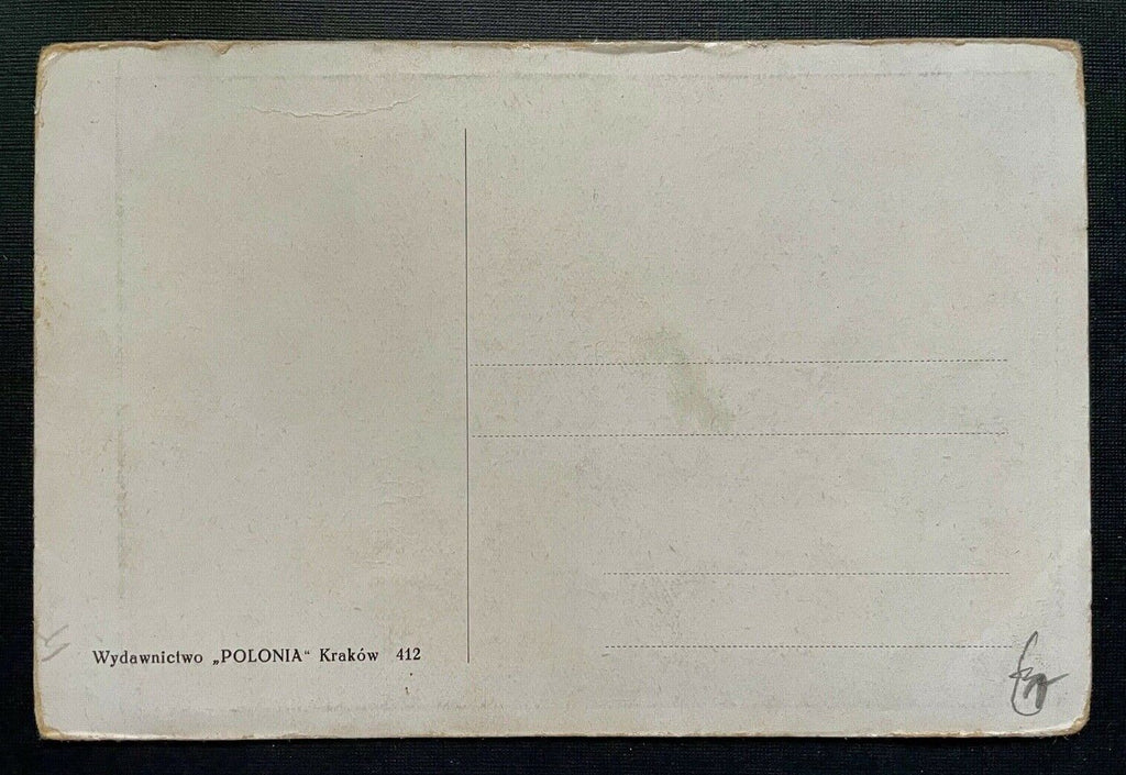Góral Bergsteiger A.Sekowicz Mann Hut Bart Mantel Bild Künstlerkarte 401085 TH A