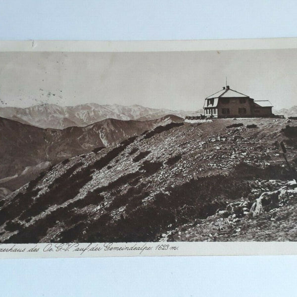 Terzerhaus des Oe. G.-V. auf der Gemeindealpe 1623m. 20102