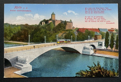 Halle a.Saale Ruine Giebichenstein Burg Stadt SachsenAnhalt Deutschland 401046 A