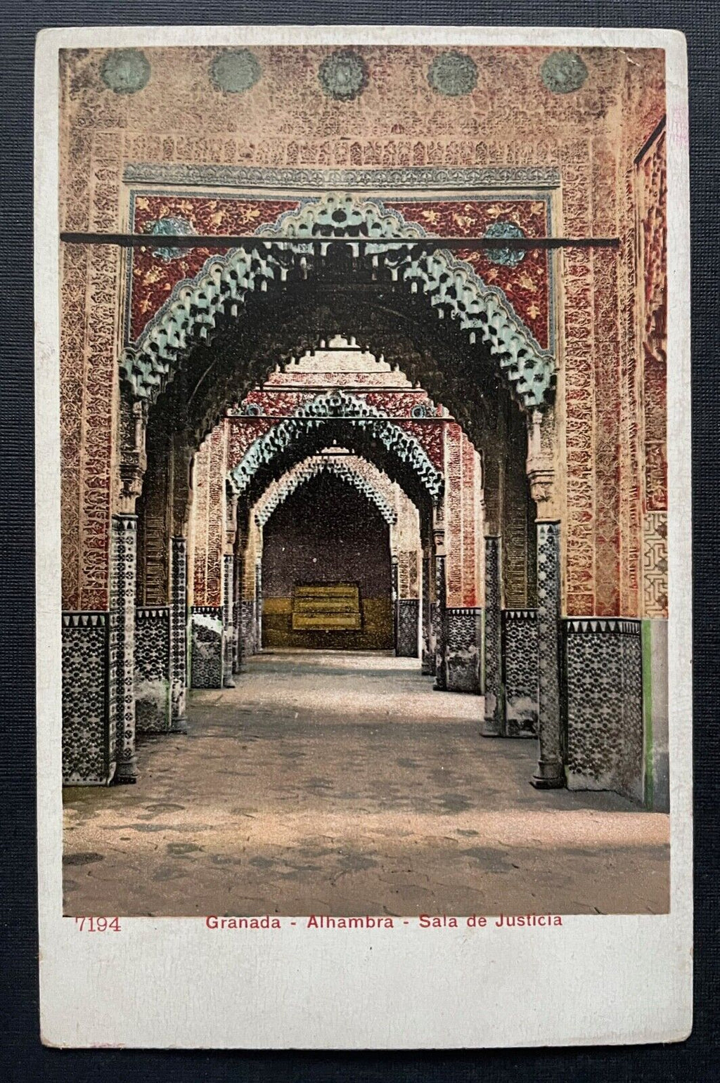Granada Alhambra Sala de Justicia Gerichtssaal Gebäude Spanien 401025 TH A