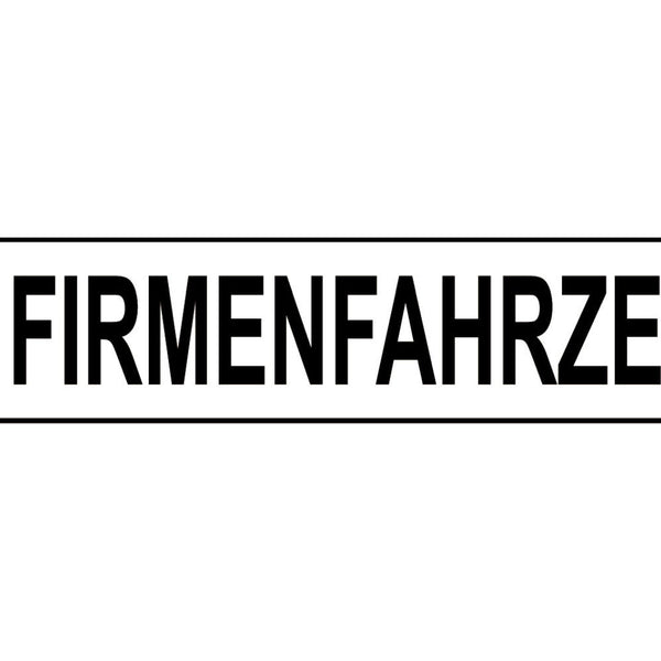 Schild Firmen Fahrzeug Parkplatz Parken Firma Wagen Auto 46 x 10 Blech od. Holz