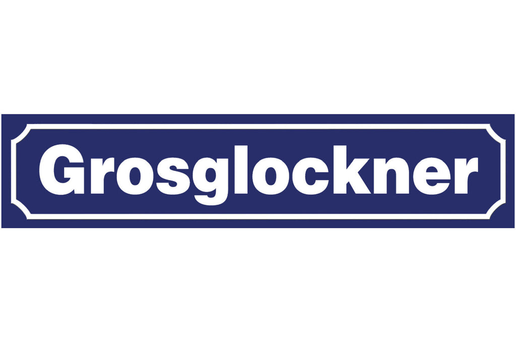 Schild Großglockner Berg Alpen Hohe Tauern Ort Straße 46 x 10 Blech od.Holz