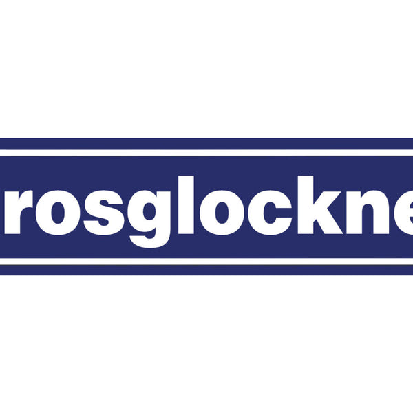 Schild Großglockner Berg Alpen Hohe Tauern Ort Straße 46 x 10 Blech od.Holz