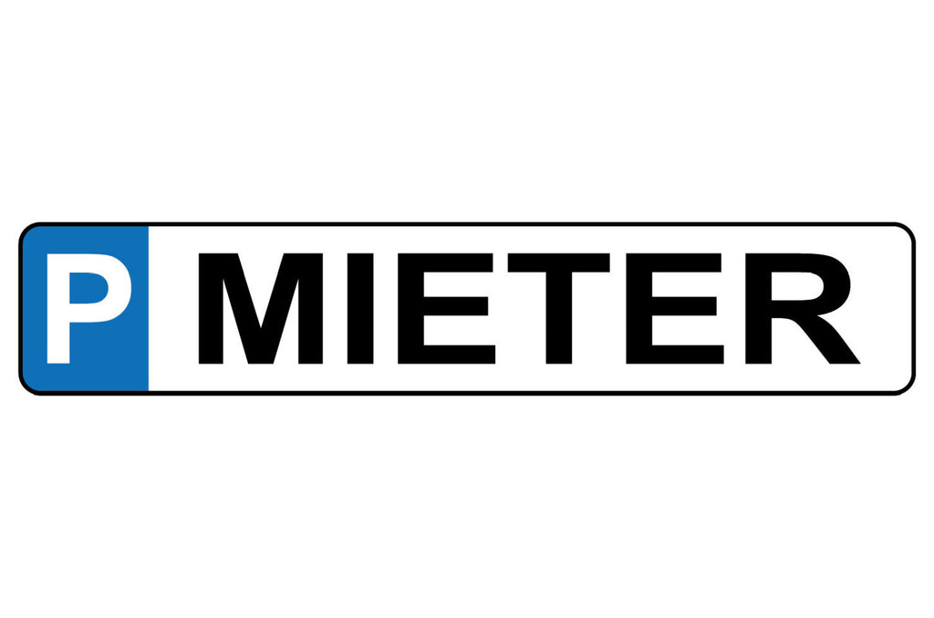 Schild Mitarbeiter Parkplatz Parken Firma Angestellter 46 x 10 Blech od. Holz