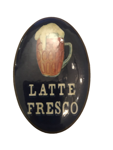 K&K Nostalgie Flaschenöffner Magnet Latte Fresco 7x4,5cm