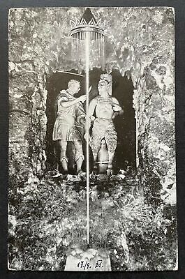 Salzburg Hellbrunn Kronengrotte Statue Wasserspiele Schloss Österreich 402396 TH