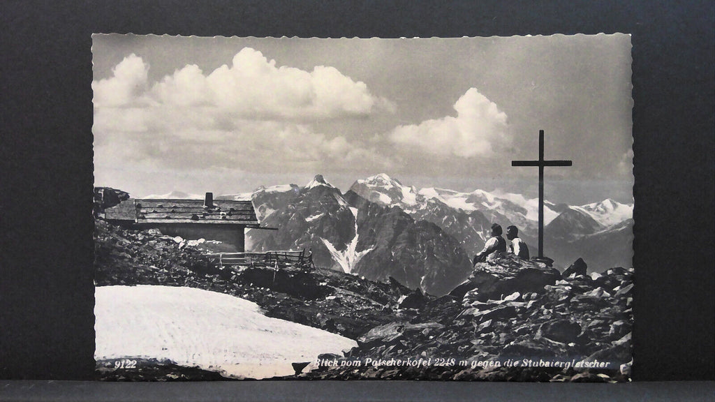 Patscherkofel gegen die Stubaiergletscher JW 476 C