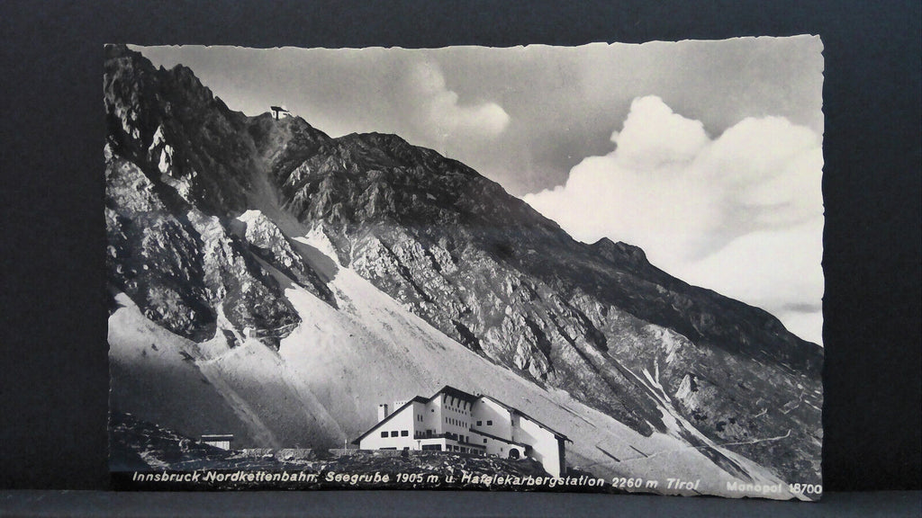 Innsbruck Nordkettenbahn Seegrube Hafelekarbergstation Tirol JW 650411 C