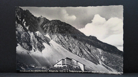 Innsbruck Nordkettenbahn Seegrube Hafelekarbergstation Tirol JW 650411 C