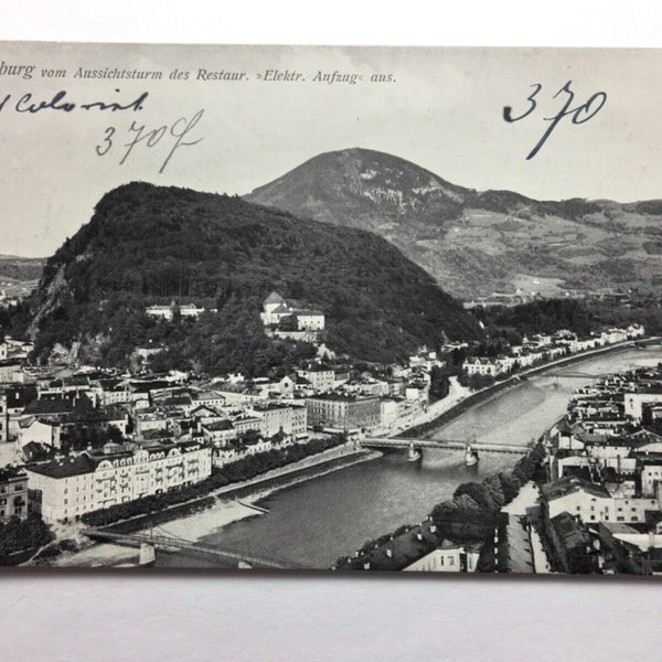 Salzburg vom Aussichtsturm des Restaurants “Elektr. Aufzug” aus 11079