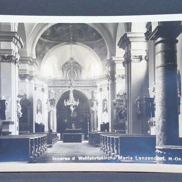 Inneres der Wallfahrtskirche Maria Lanzendorf Niederösterreich JW 650423 C