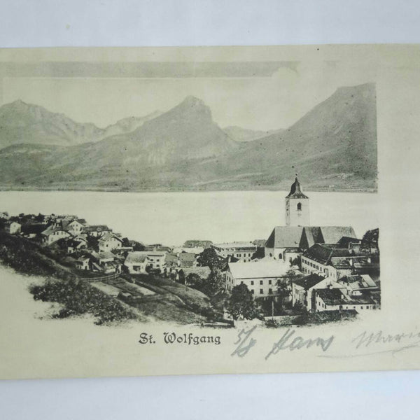St. Wolfgang Wolfgangsee Kunstdruck 60052