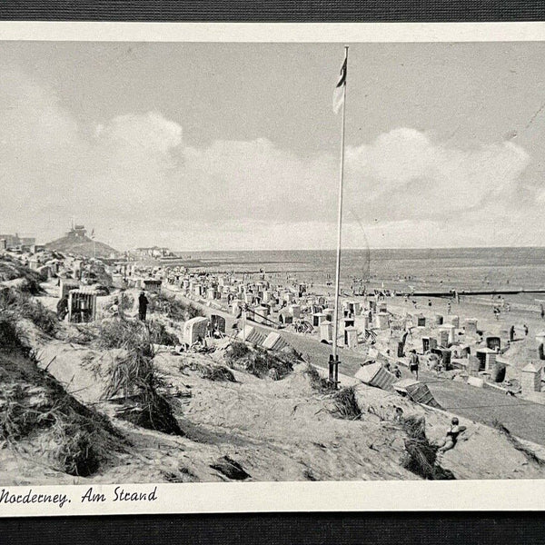 Nordseebad Norderney Am Strand Sand Fahne Niedersachsen Deutschland 400986 TH A