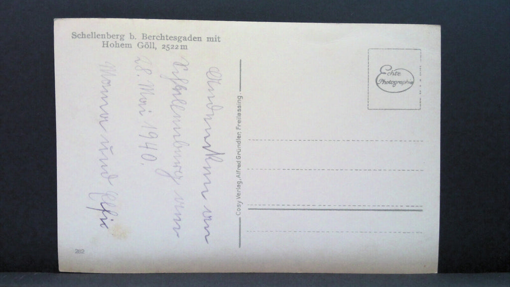 Schellenberg und Hoher Göll JW 650263 C