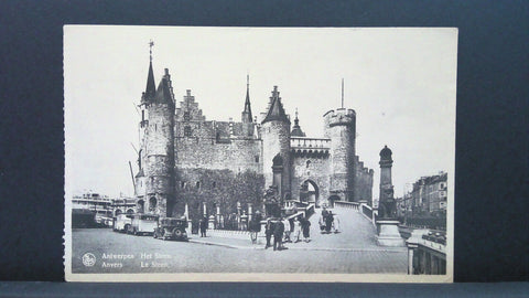 Antwerpen Het Steen Burg Autos Oldtimer JW 650252 C