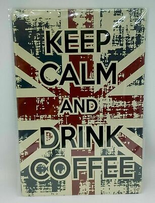 Nostalgie Retro Blechschild Kaffee "keep calm and drink coffee" 30x20 50072