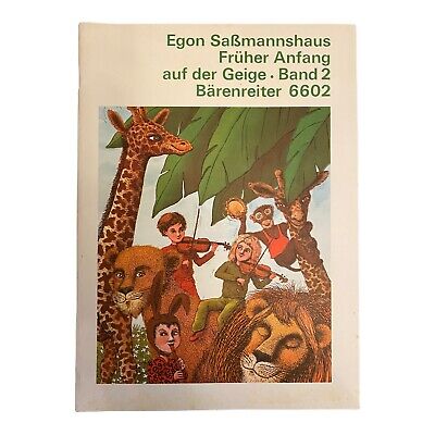 1760 Egon Saßmannshaus FRÜHER ANFANG AUF DER GEIGE. BAND 2