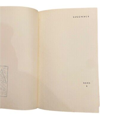 1794 Karl Thöne COLUMBUS - UNTERHALTUNG UND WISSEN - JUGENDBUCH - BAND 4