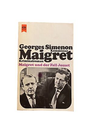 1963 Georges Simenon MAIGRET UND DER FALL JOSSET Kriminalroman